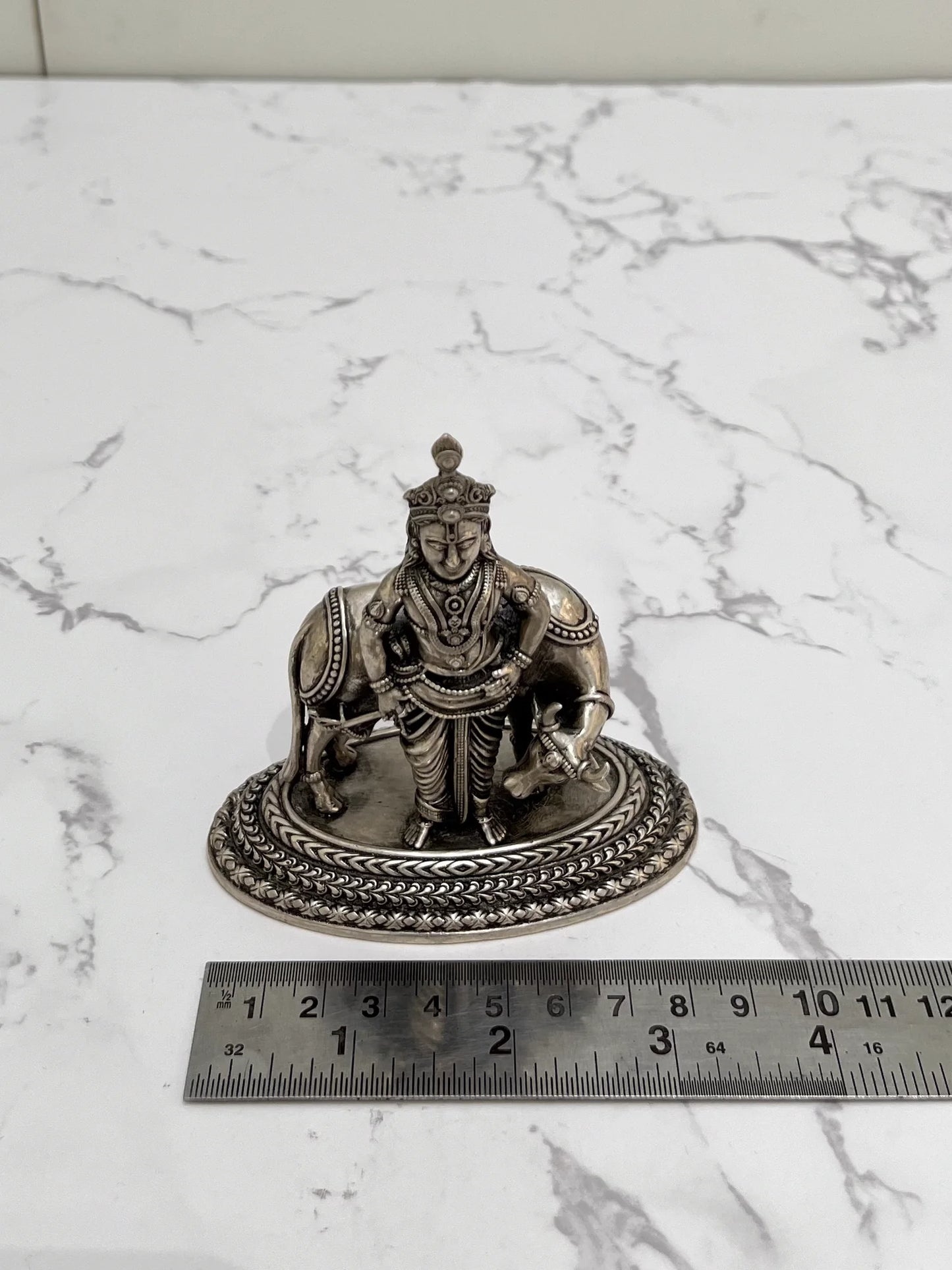 925 KRISHNA COW IDOL
