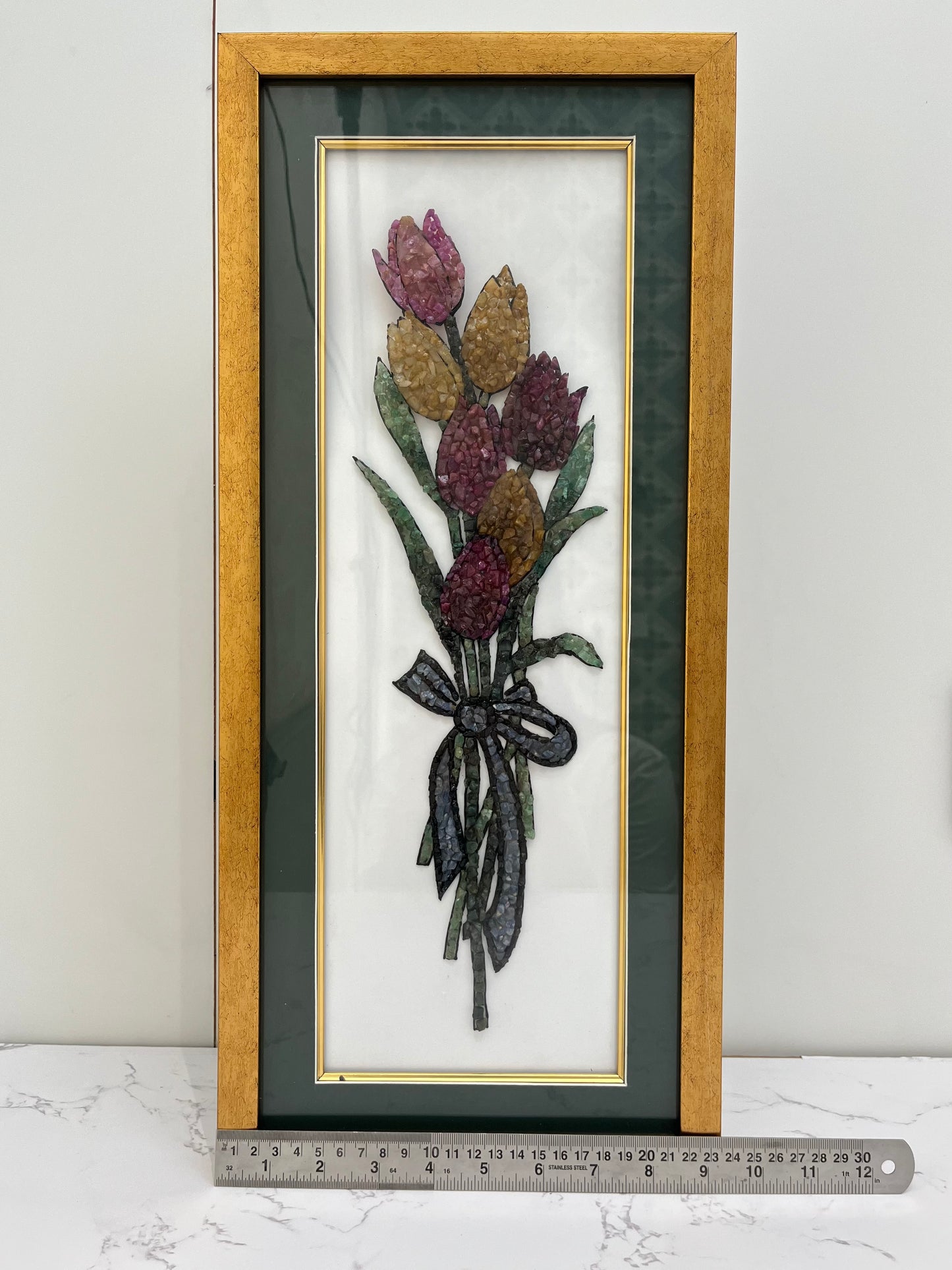 TULIP GEMSTONES PAINTING