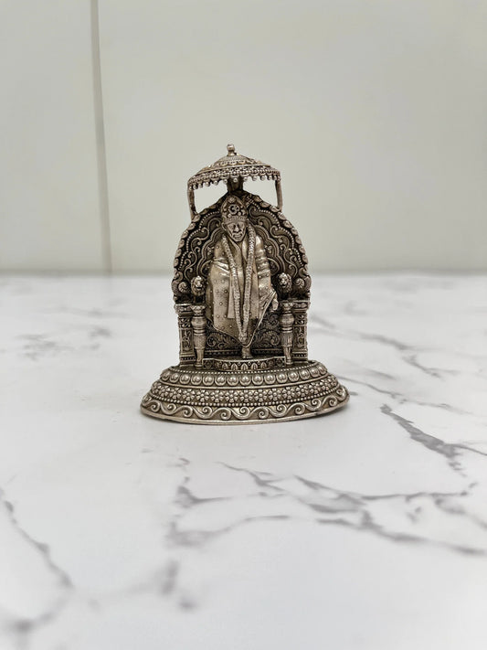 SILVER SAI BABA IDOL