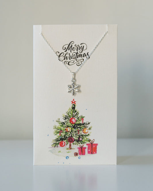 SNOWFLAKE NECKLACE