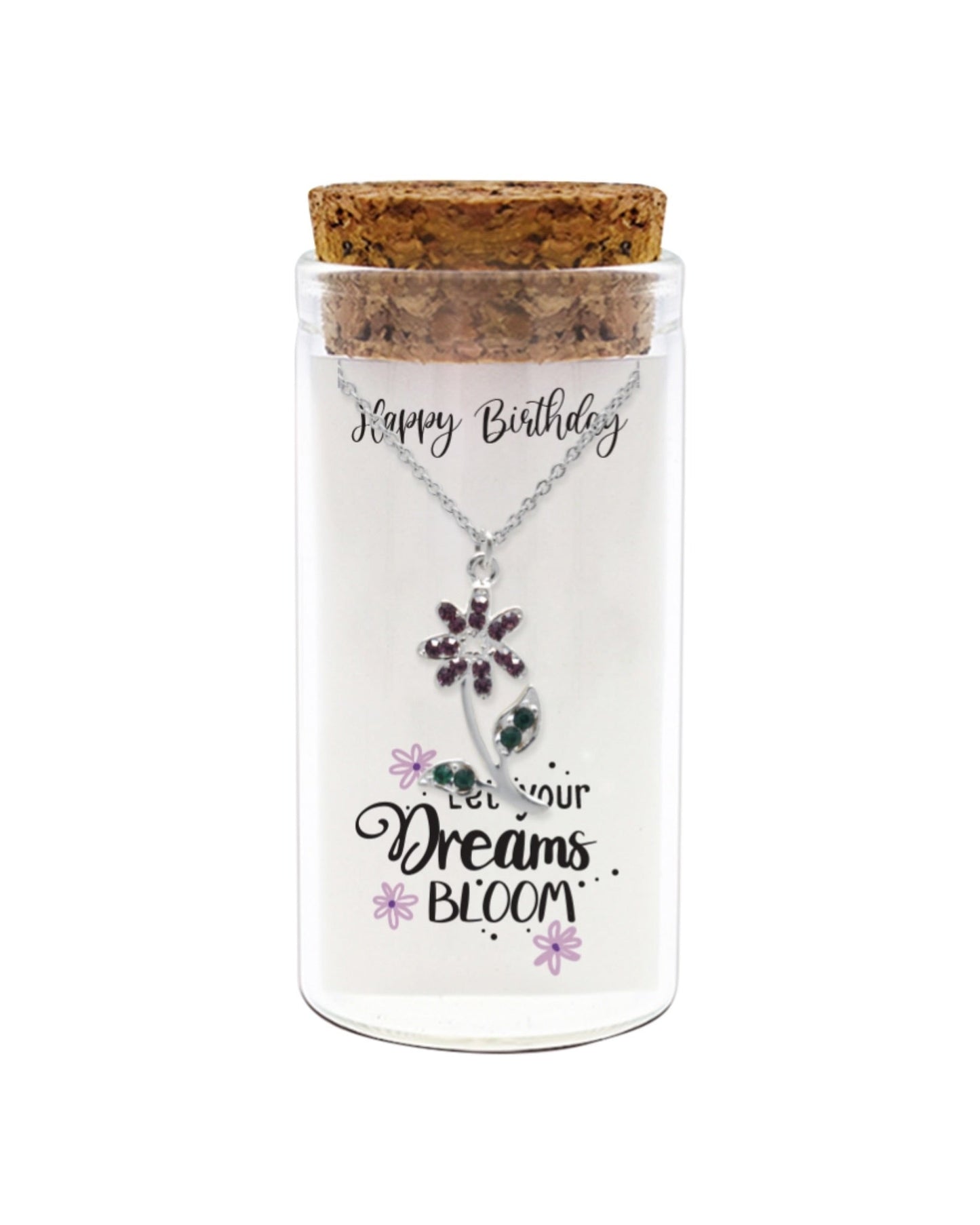 BIRTHDAY NECKLACE (FLOWER)