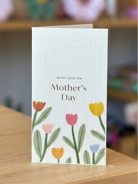 WITH LOVE ON MOTHER’S DAY CARD