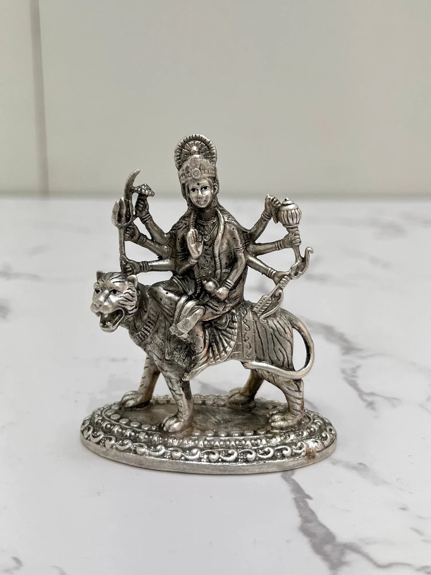 SILVER DURGA IDOL