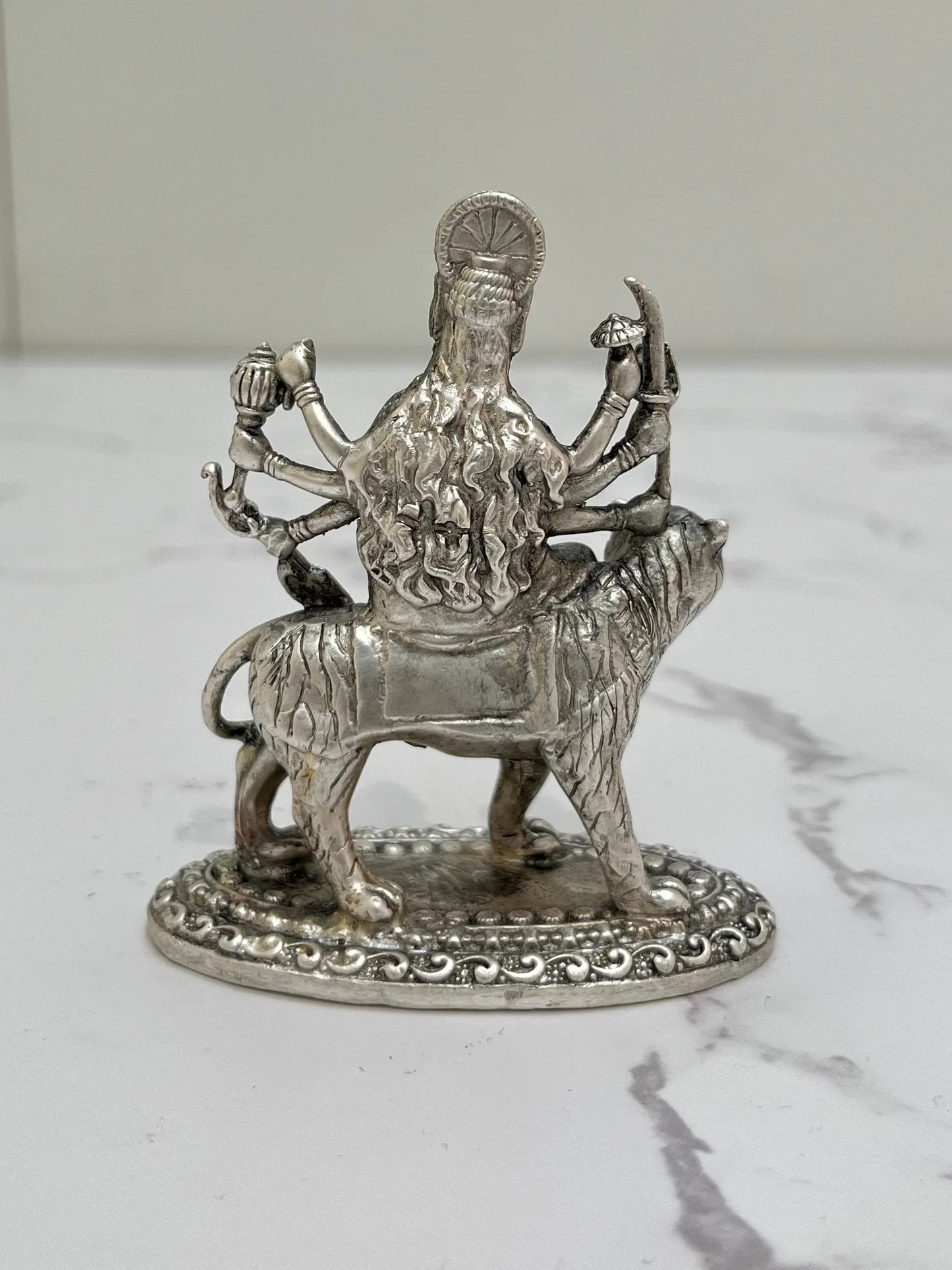 SILVER DURGA IDOL