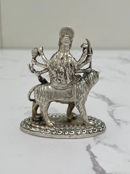 SILVER DURGA IDOL