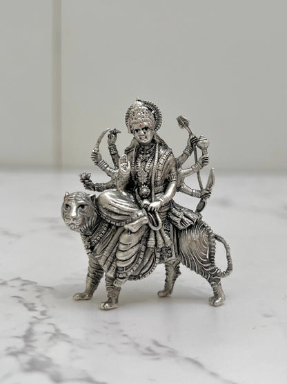 SILVER DURGA MAA IDOL