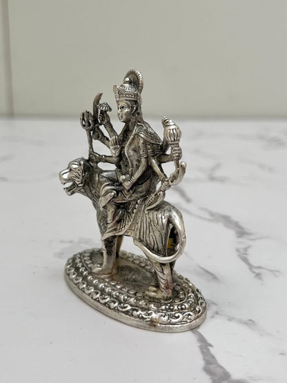 SILVER DURGA IDOL