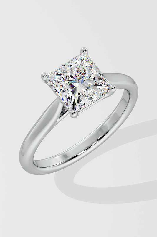 PRINCESS SOLITAIRE RING