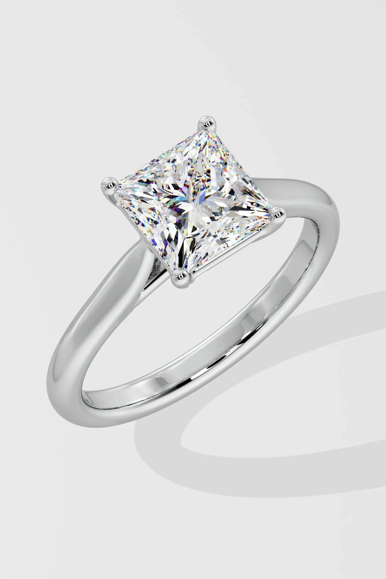PRINCESS SOLITAIRE RING