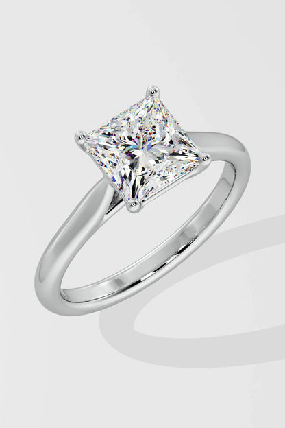 PRINCESS SOLITAIRE RING