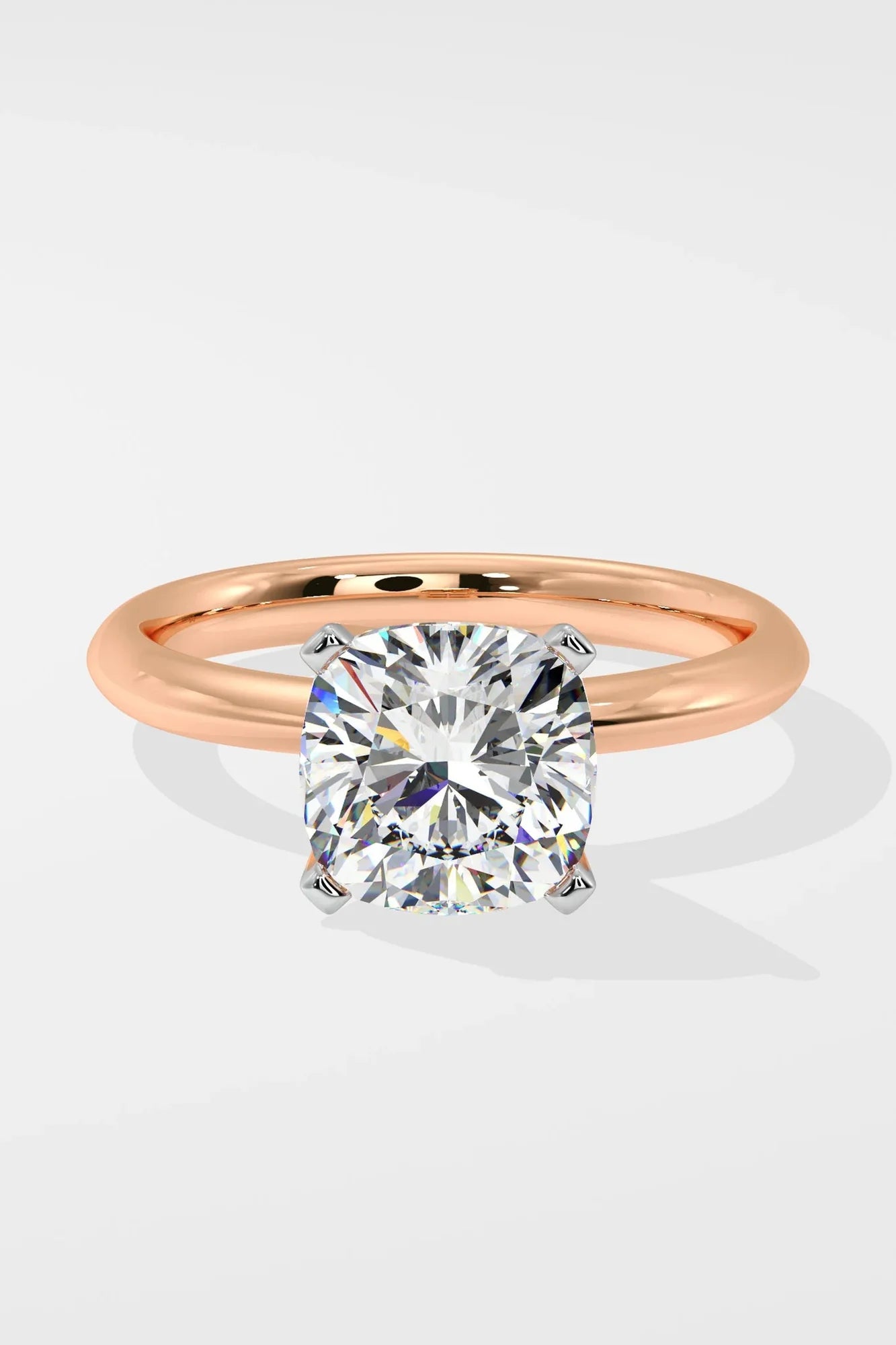 CUSHION SOLITAIRE RING