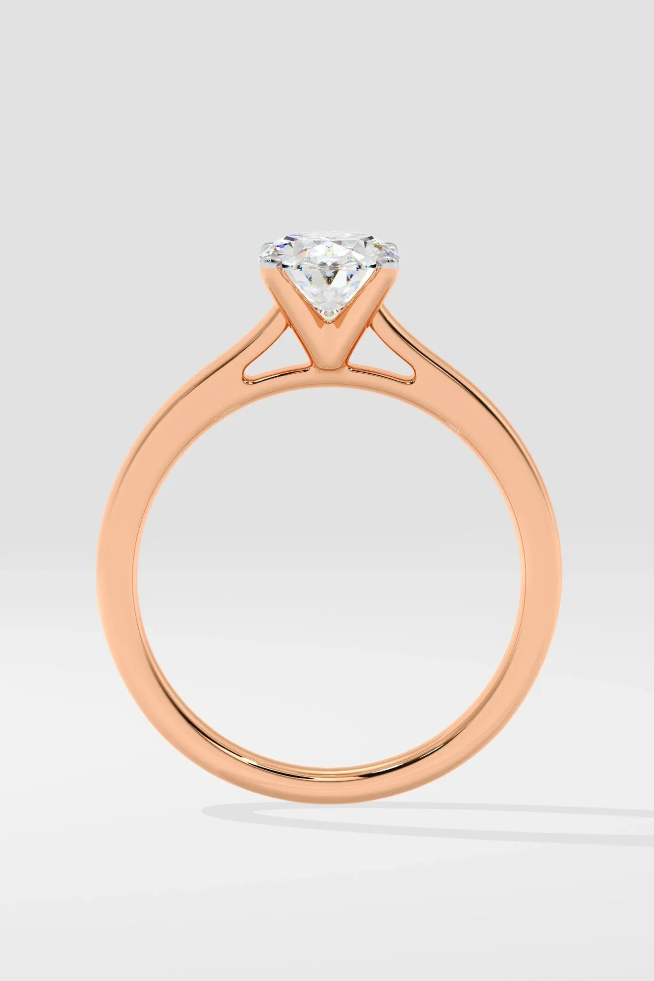 OVAL SOLITAIRE RING