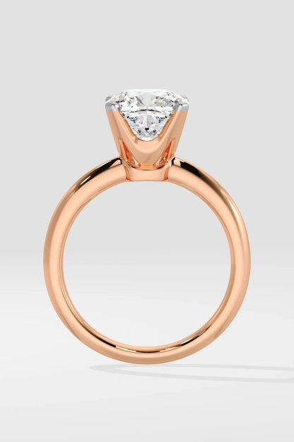 CUSHION SOLITAIRE RING