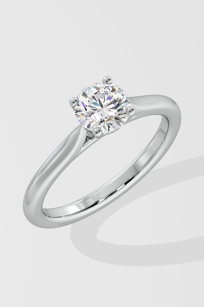 ROUND SOLITAIRE RING