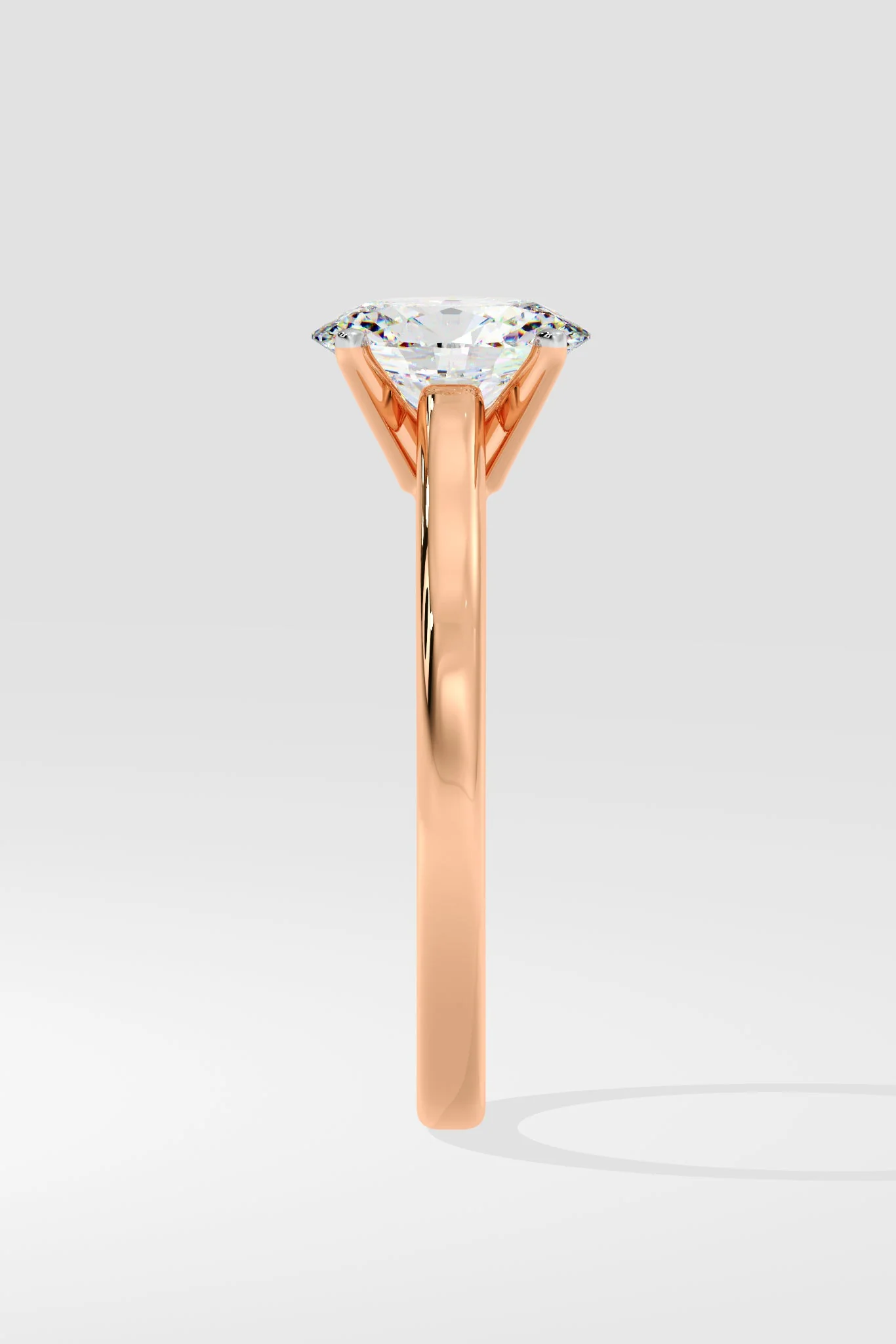 OVAL SOLITAIRE RING