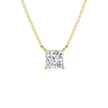 PRINCESS SOLITAIRE NECKLACE