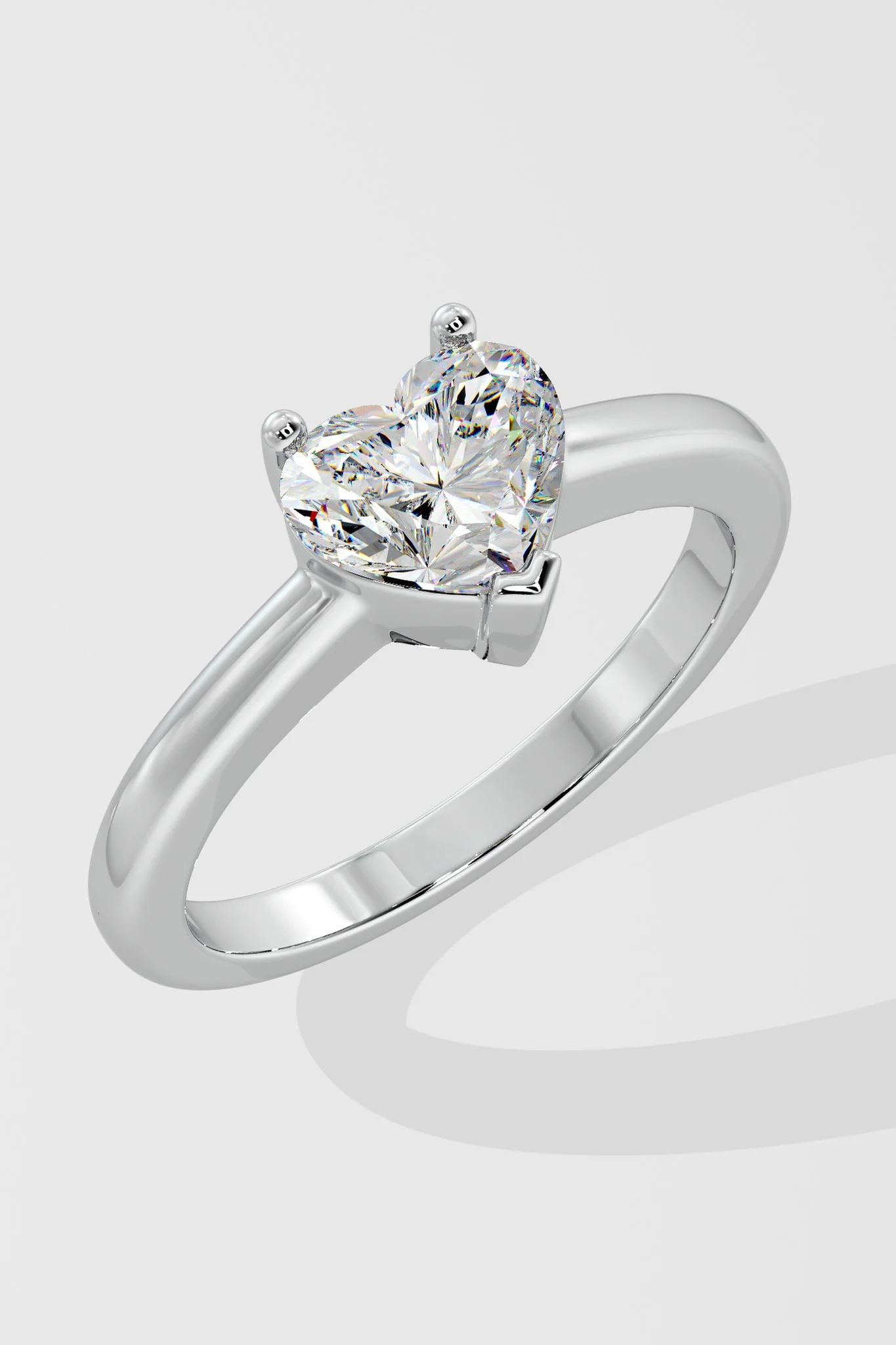 HEART SOLITAIRE RING