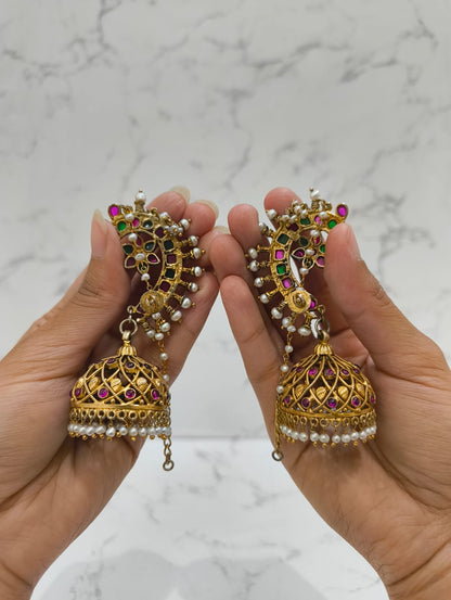 MEENAKARI EARRINGS