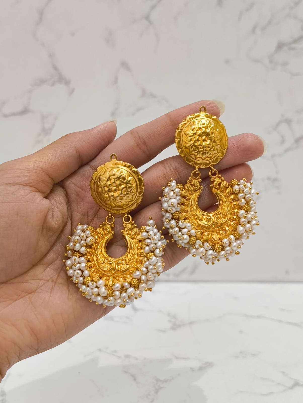 PEARL BRIDAL EARRINGS