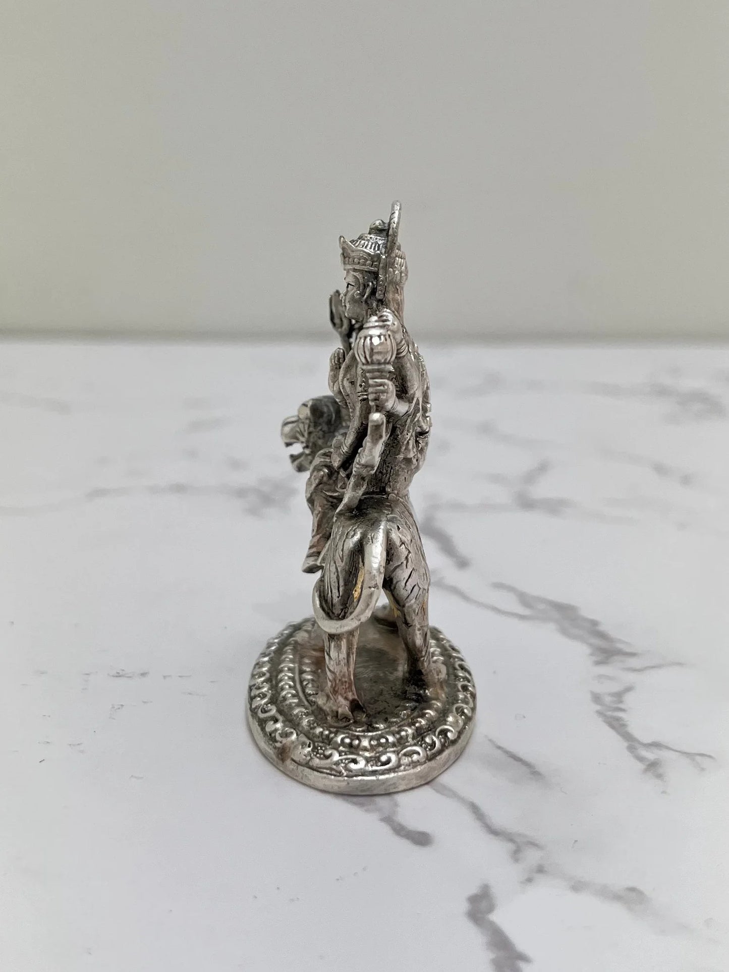 SILVER DURGA IDOL
