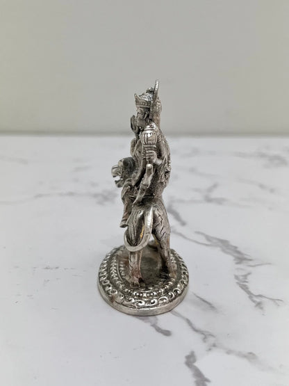 SILVER DURGA IDOL