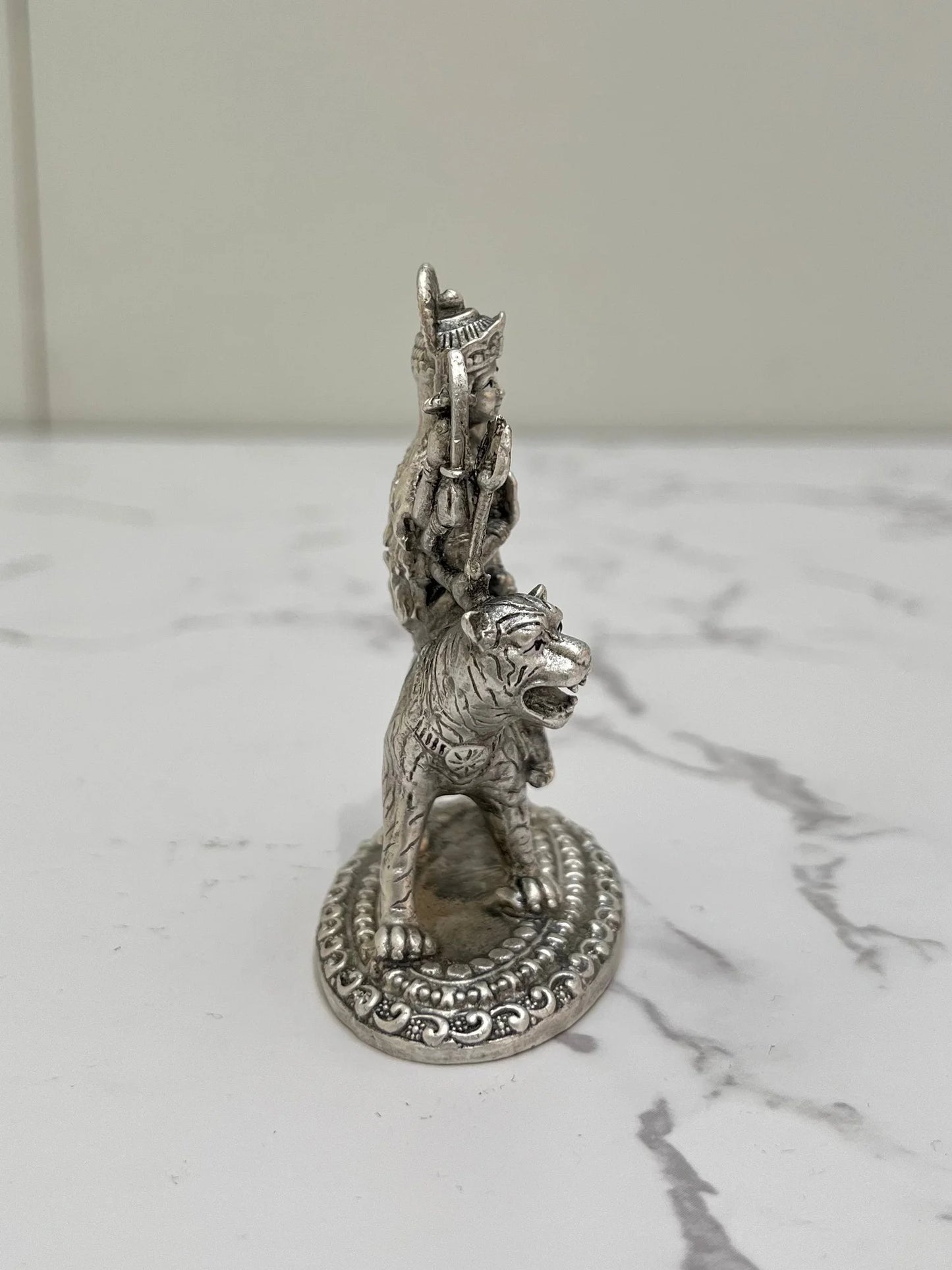 SILVER DURGA IDOL