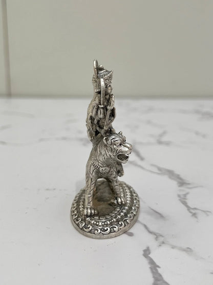 SILVER DURGA IDOL