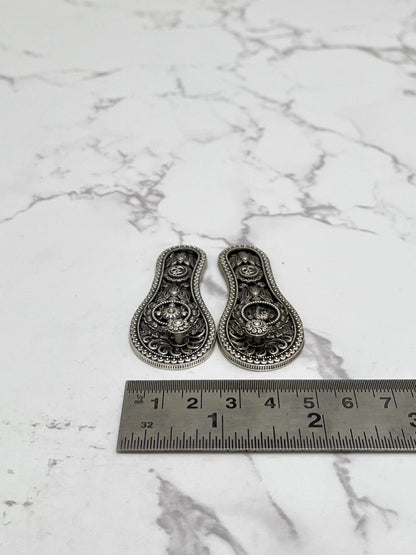 CHARAN PADUKA SILVER