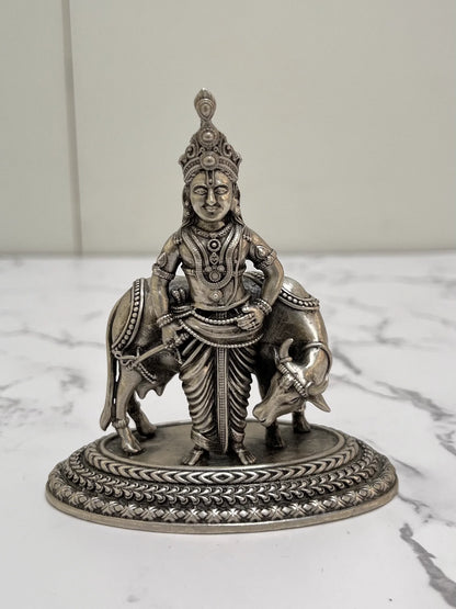 925 KRISHNA COW IDOL