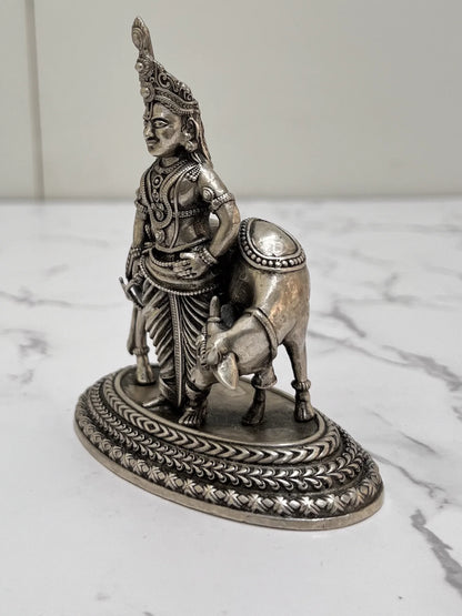 925 KRISHNA COW IDOL