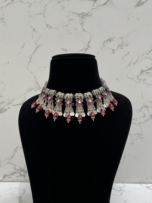 ELEPHANT CHOKER NECKLACE