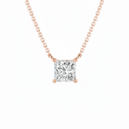 PRINCESS SOLITAIRE NECKLACE