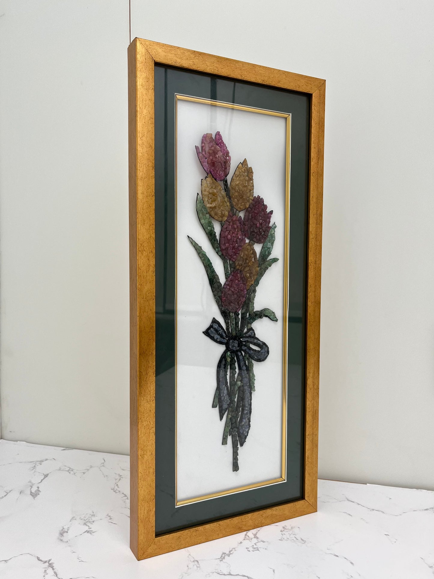 TULIP GEMSTONES PAINTING