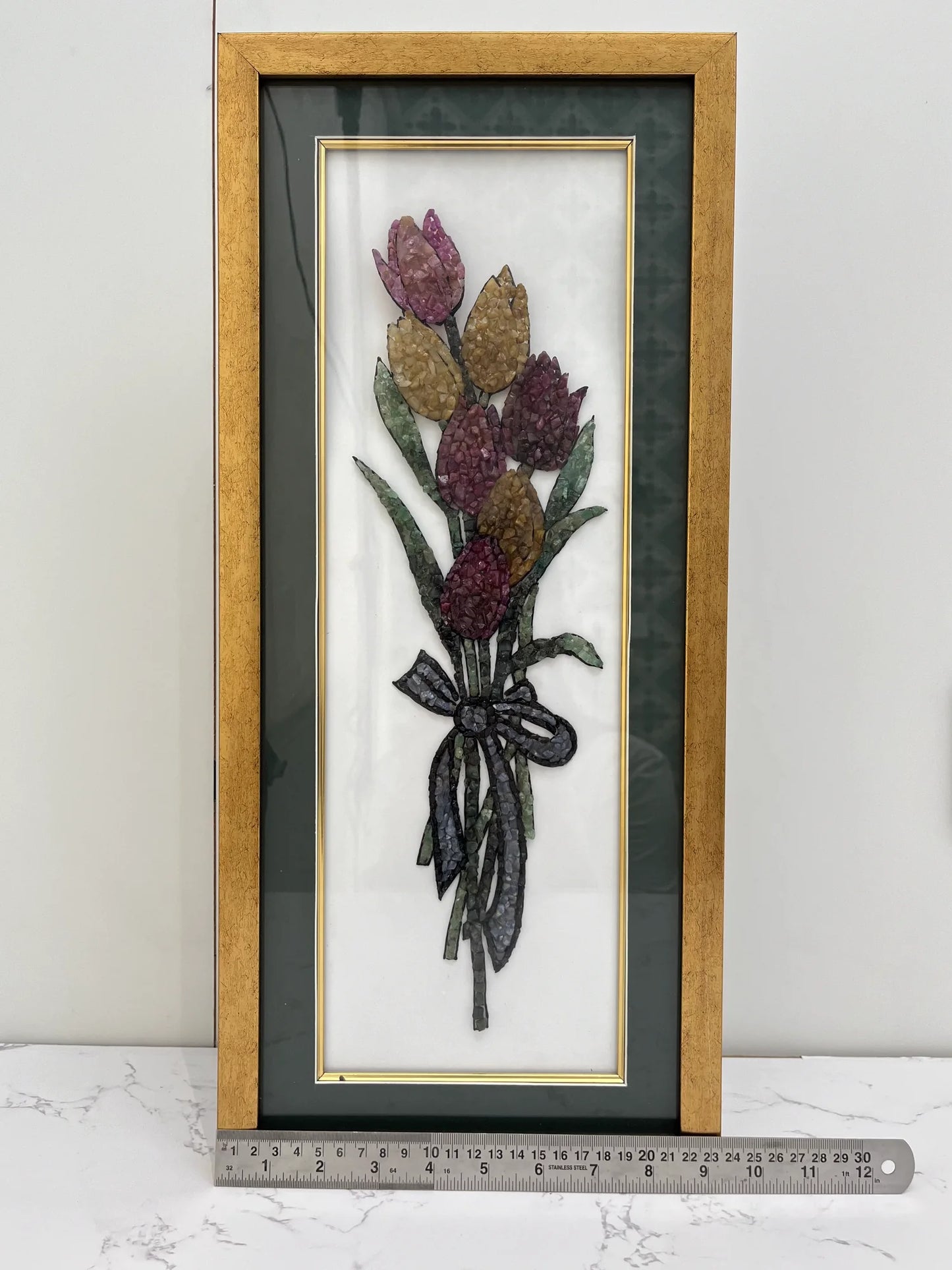 TULIP GEMSTONES PAINTING