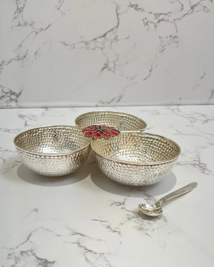 TRIPLE BOWL SERVING
