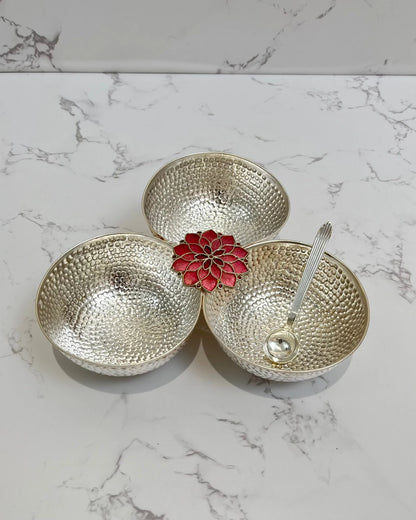 TRIPLE BOWL SERVING