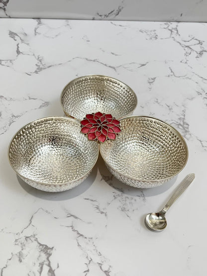 TRIPLE BOWL SERVING