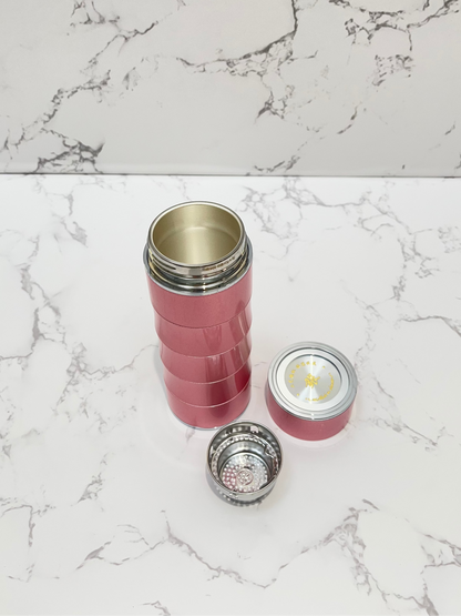 PINK THERMOS BOTTLE