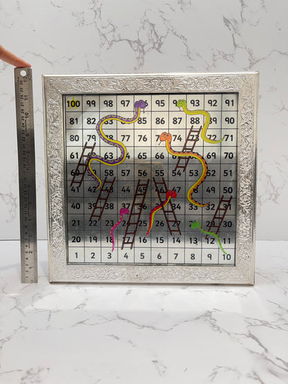 SNAKE AND LADDER GAME BOARD