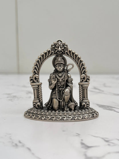 SILVER HANUMAN IDOL