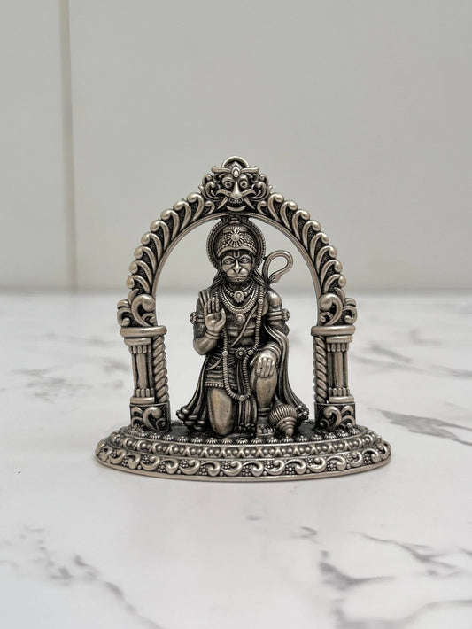 SILVER HANUMAN IDOL