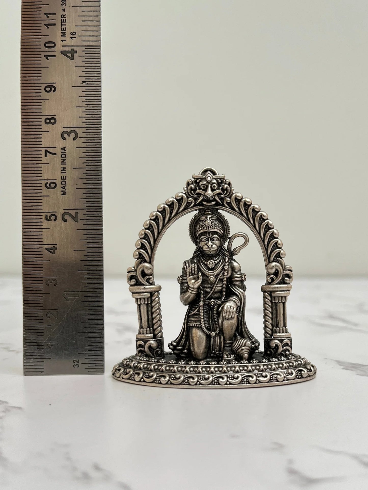 SILVER HANUMAN IDOL