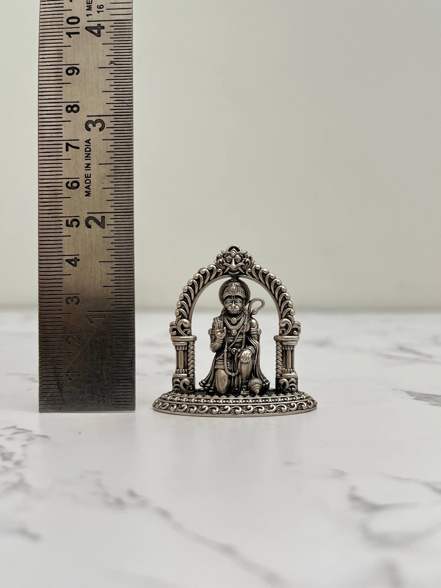 SILVER HANUMAN IDOL
