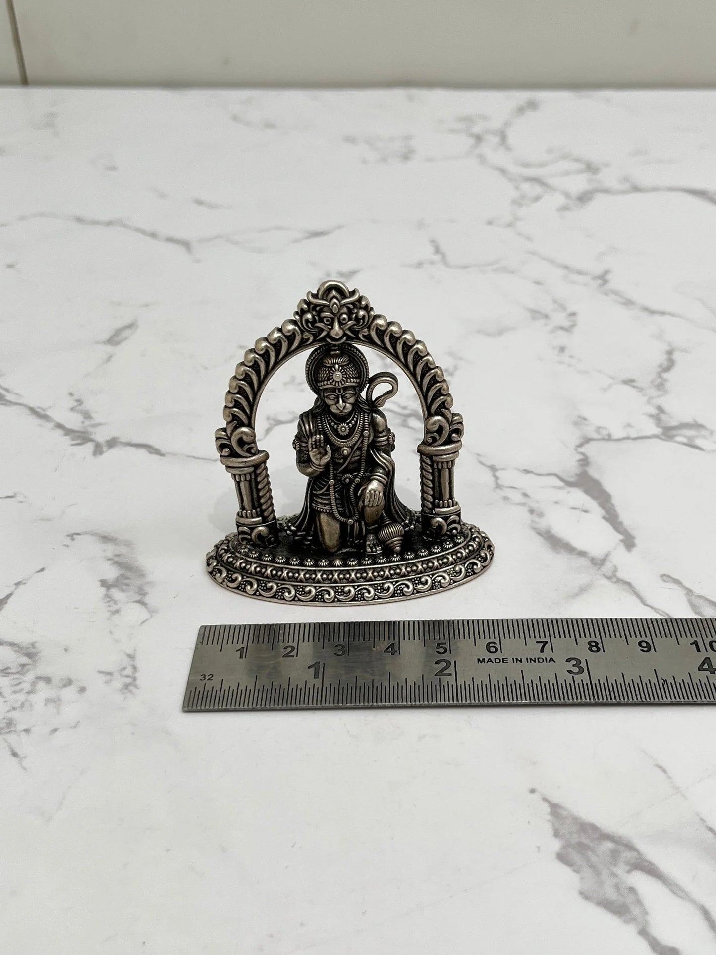 SILVER HANUMAN IDOL