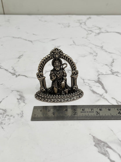 SILVER HANUMAN IDOL