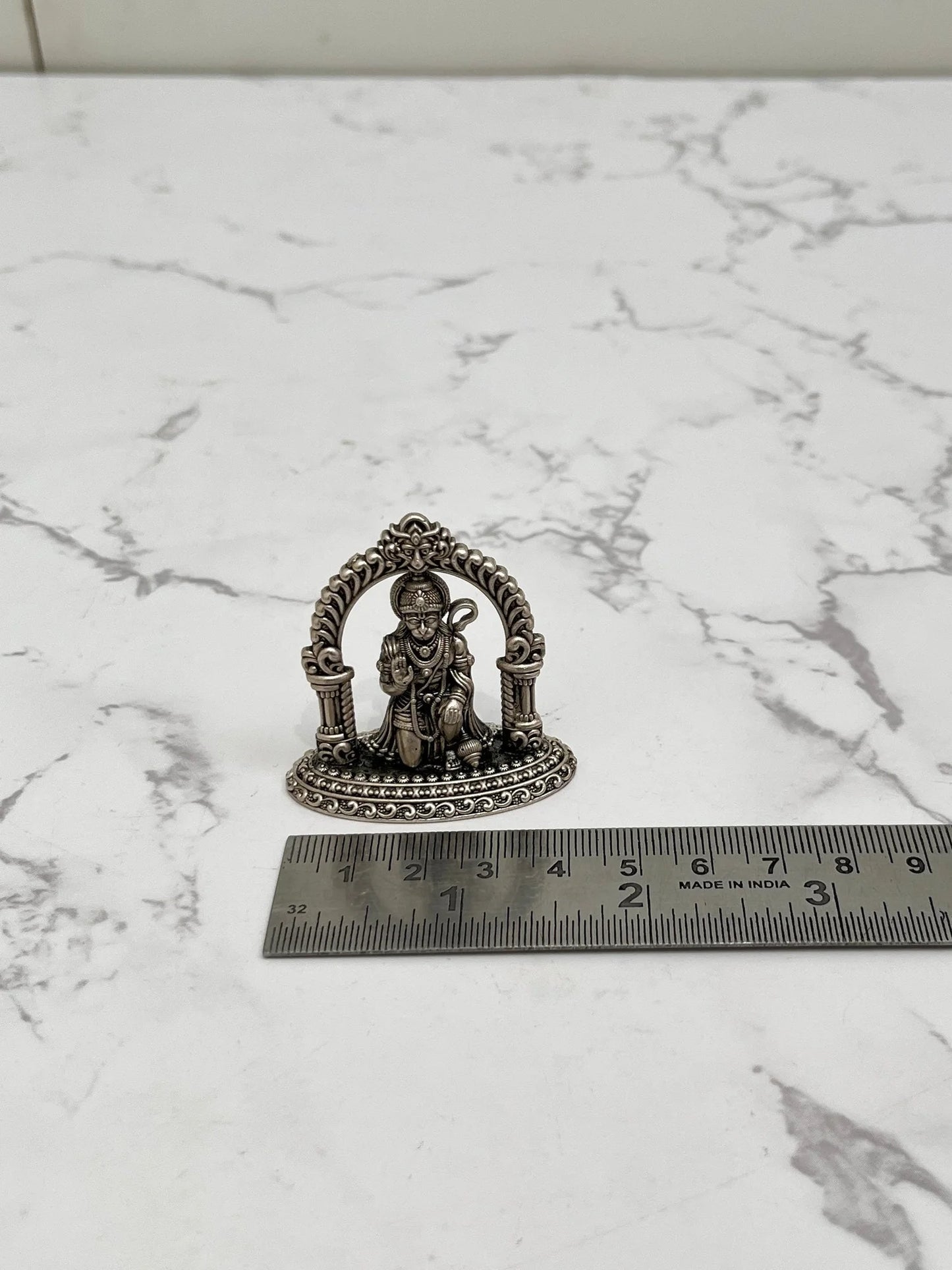 SILVER HANUMAN IDOL