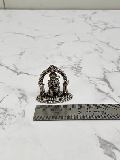 SILVER HANUMAN IDOL