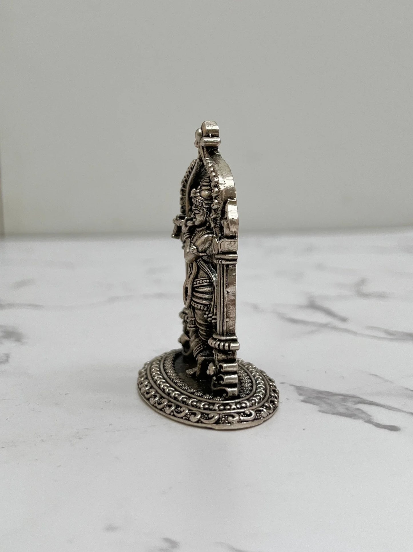 SILVER KRISHNA IDOL