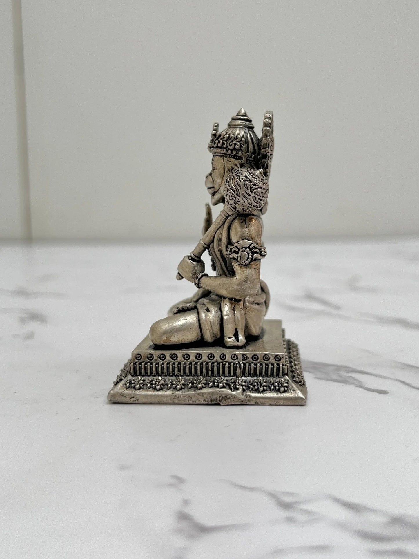 SILVER HANUMAN IDOL