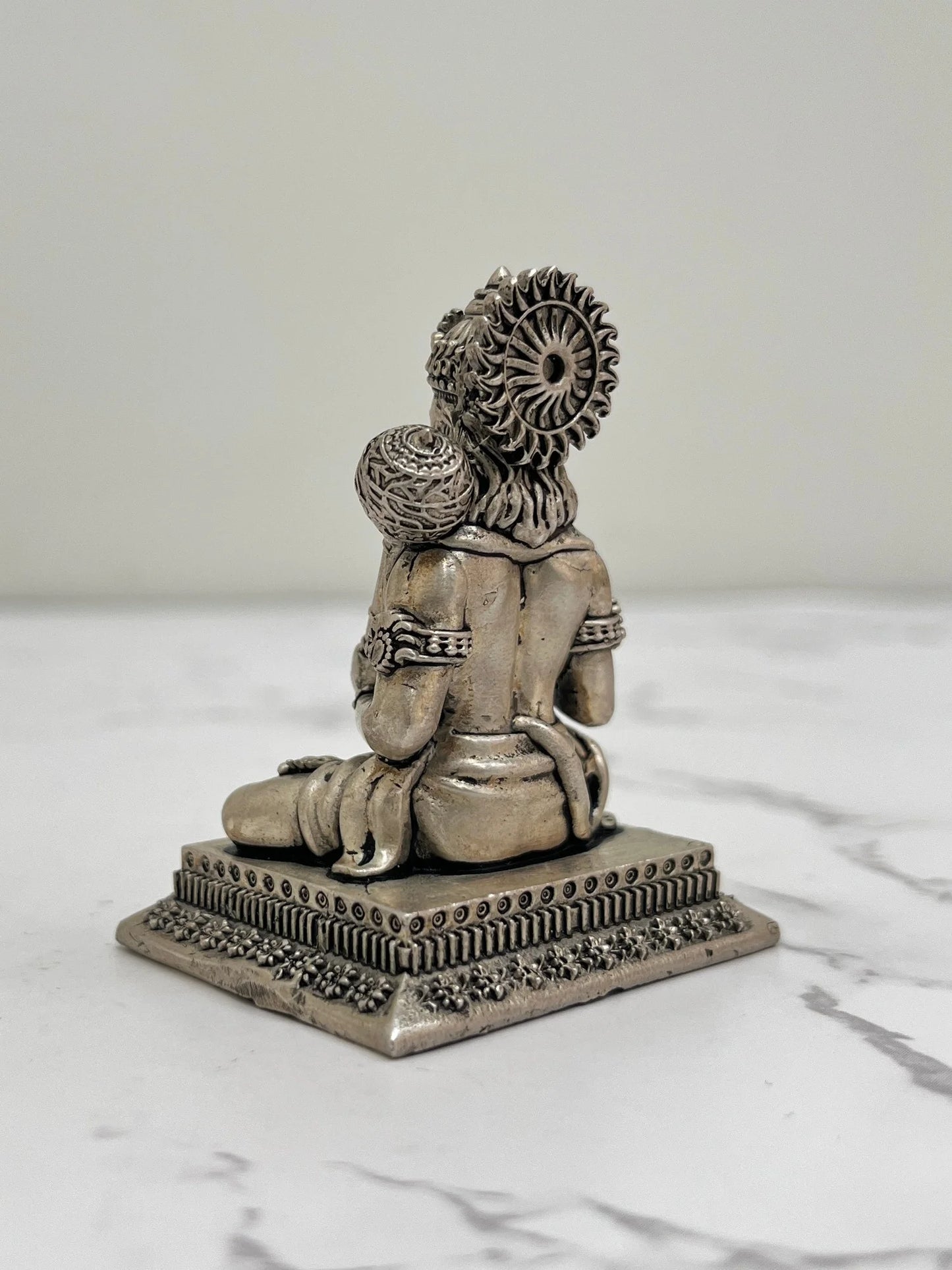 SILVER HANUMAN IDOL